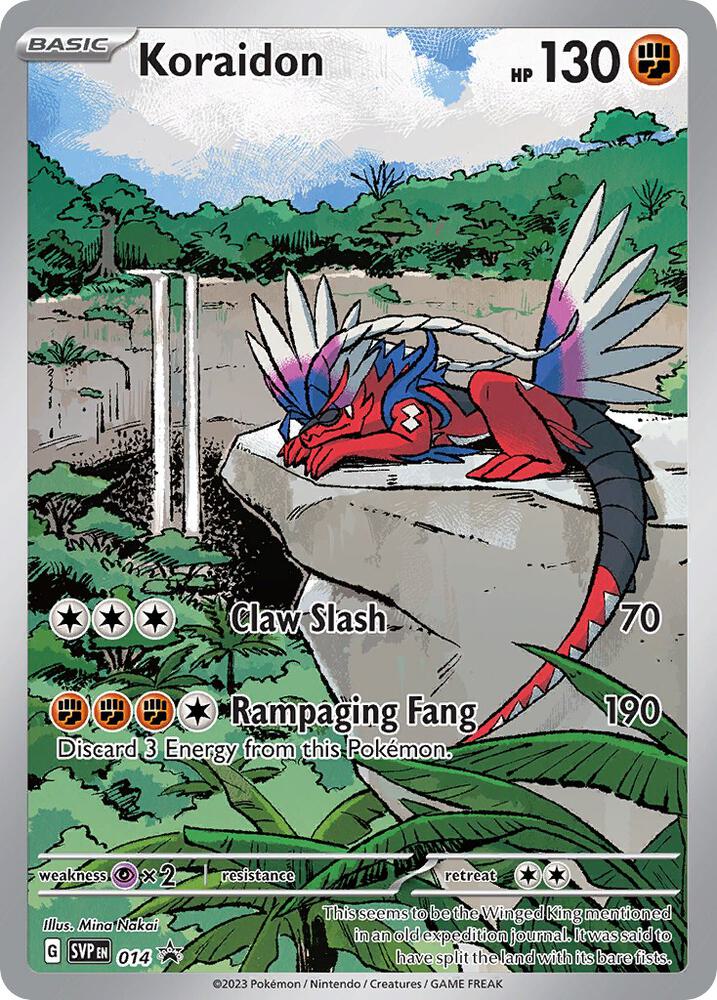 Koraidon 014 (SV: Scarlet & Violet Promo Cards)  - Holofoil