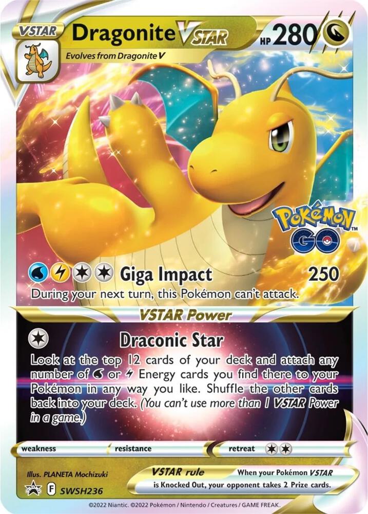 Dragonite VSTAR SWSH236 (SWSH: Sword & Shield Promo Cards)  - Holofoil