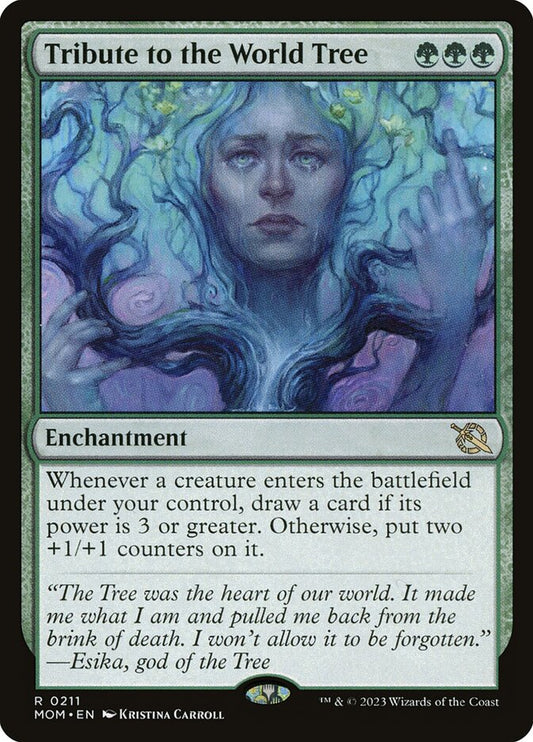 Tribute to the World Tree 211 (March of the Machine)  - Foil