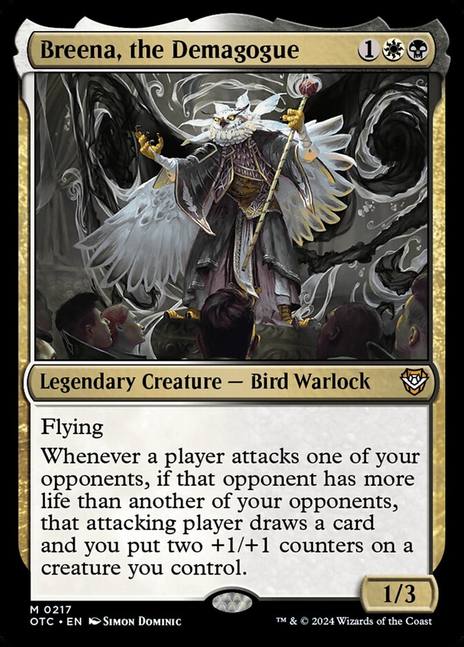Breena, the Demagogue 217 (Commander: Outlaws of Thunder Junction) 
