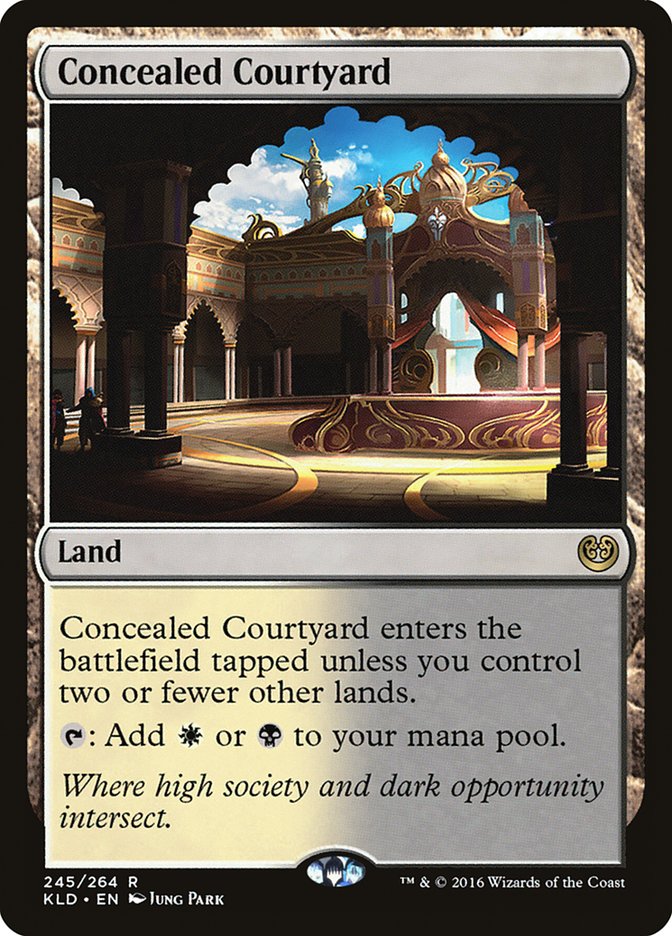 Concealed Courtyard 245 (Kaladesh) 