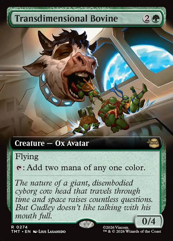 Transdimensional Bovine  274 (Teenage Mutant Ninja Turtles)  - Extended Art