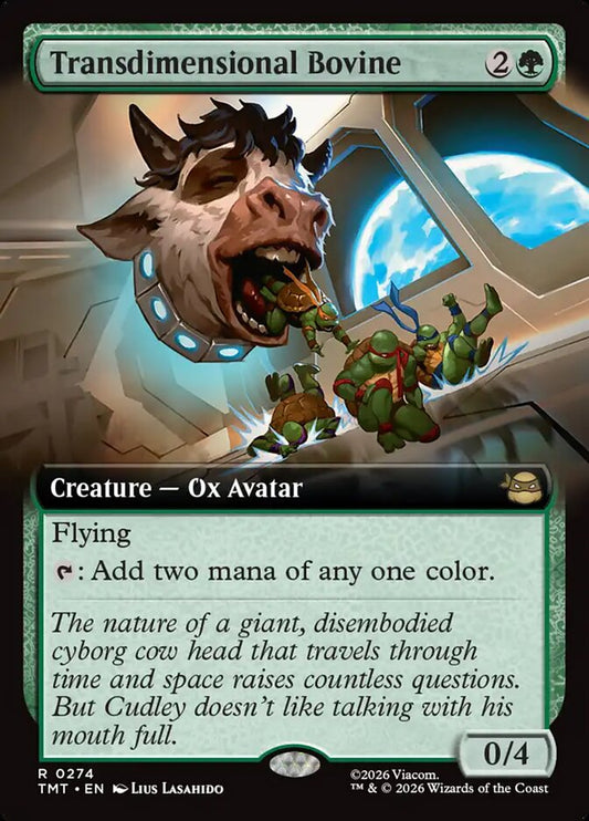 Transdimensional Bovine  274 (Teenage Mutant Ninja Turtles)  - Extended Art