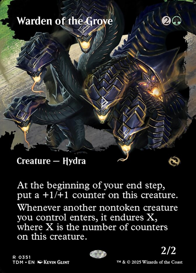 Warden of the Grove 351 (Tarkir: Dragonstorm)  - Borderless