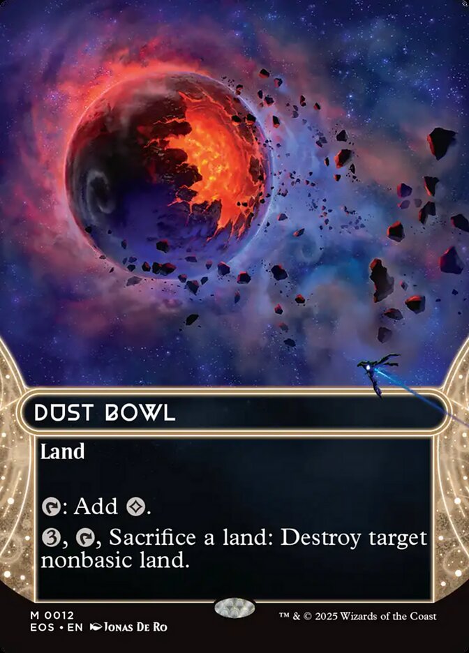 Dust Bowl 12/45 (Edge of Eternities: Stellar Sights)  - Borderless