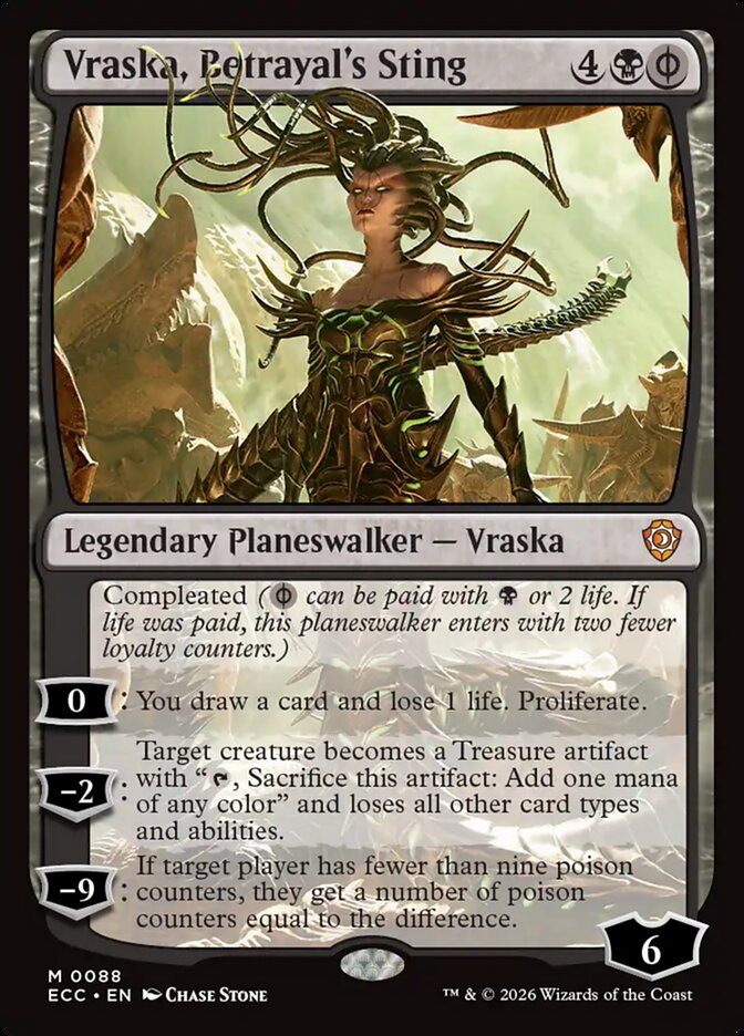 Vraska, Betrayal's Sting 88 (Commander: Lorwyn Eclipsed) 