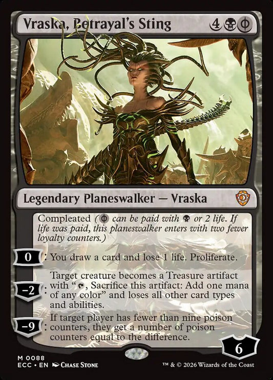 Vraska, Betrayal's Sting 88 (Commander: Lorwyn Eclipsed) 