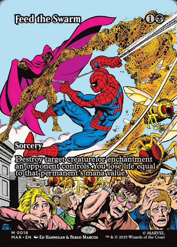 Feed the Swarm 16 (Marvel Universe Eternal-Legal)  - Borderless