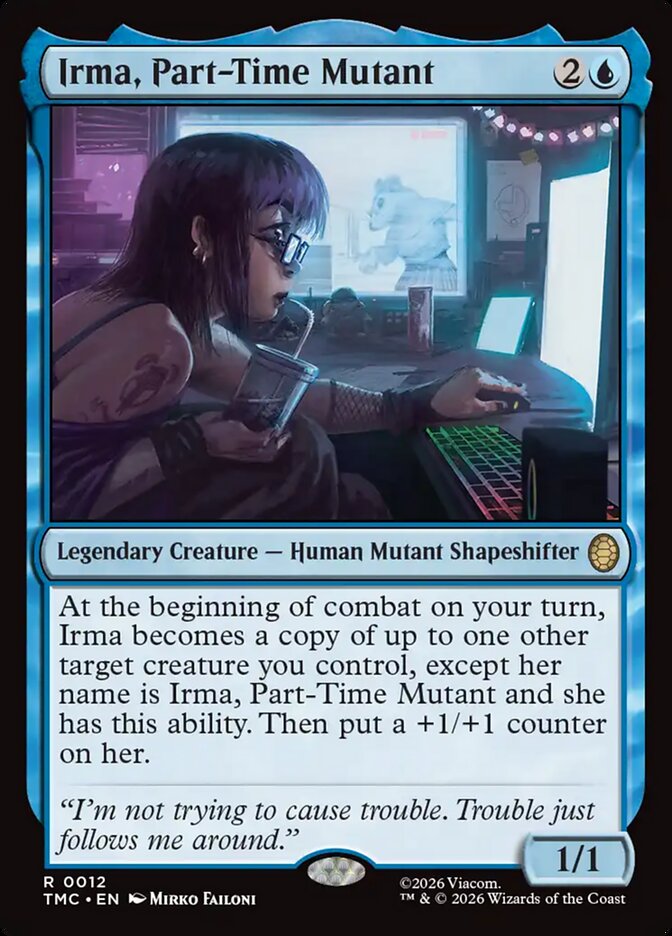 Irma Part Time Mutant 12 (Commander: Teenage Mutant Ninja Turtles) 