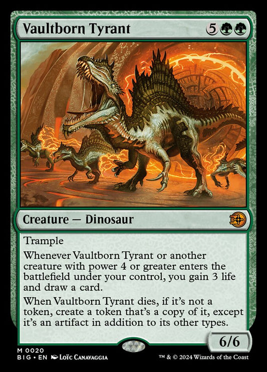 Vaultborn Tyrant 20 (Outlaws of Thunder Junction: The Big Score) 