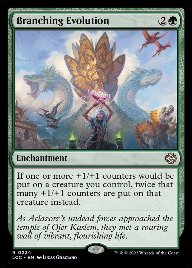 Branching Evolution 234 (Commander: The Lost Caverns of Ixalan) 