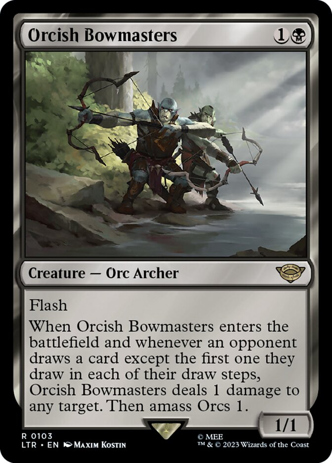 Orcish Bowmasters 103 (Universes Beyond: The Lord of the Rings: Tales of Middle-earth) 