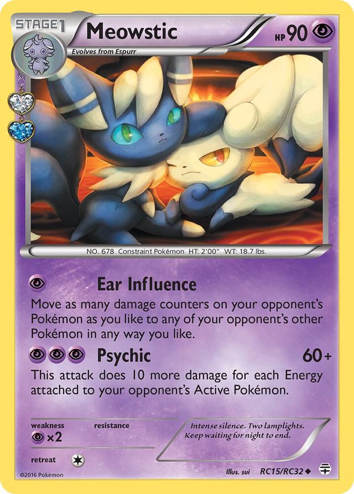 Meowstic RC15/RC32 (Generations: Radiant Collection)  - Holofoil