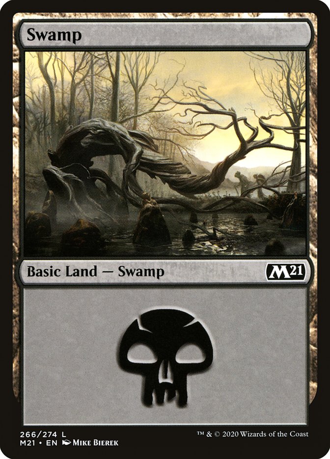 Swamp 266/274 (Core Set 2021) 