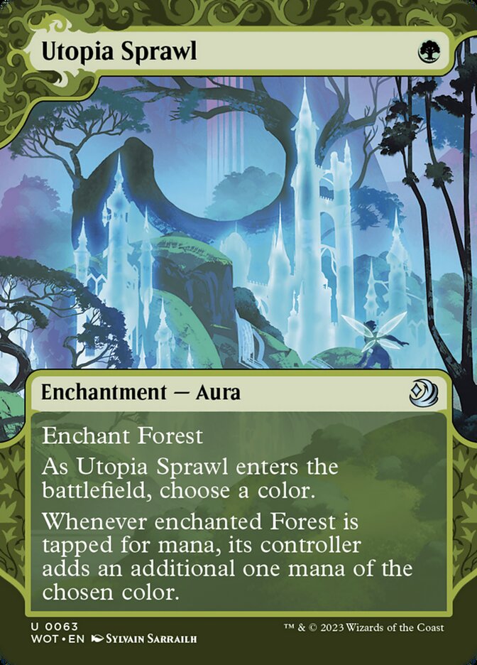 Utopia Sprawl 63 (Wilds of Eldraine: Enchanting Tales)  - Showcase Foil