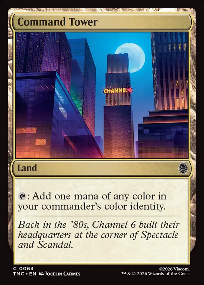 Command Tower 63 (Commander: Teenage Mutant Ninja Turtles)  - Surge Foil