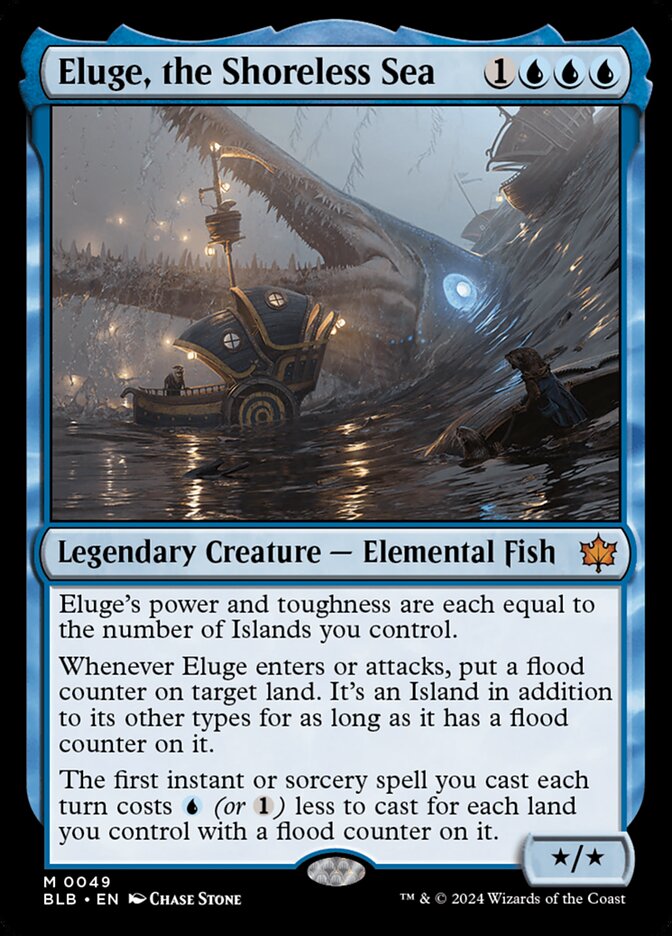 Eluge, the Shoreless Sea 49 (Bloomburrow) 