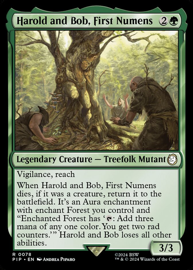 Harold and Bob, First Numens 78/326 (Universes Beyond: Fallout) 