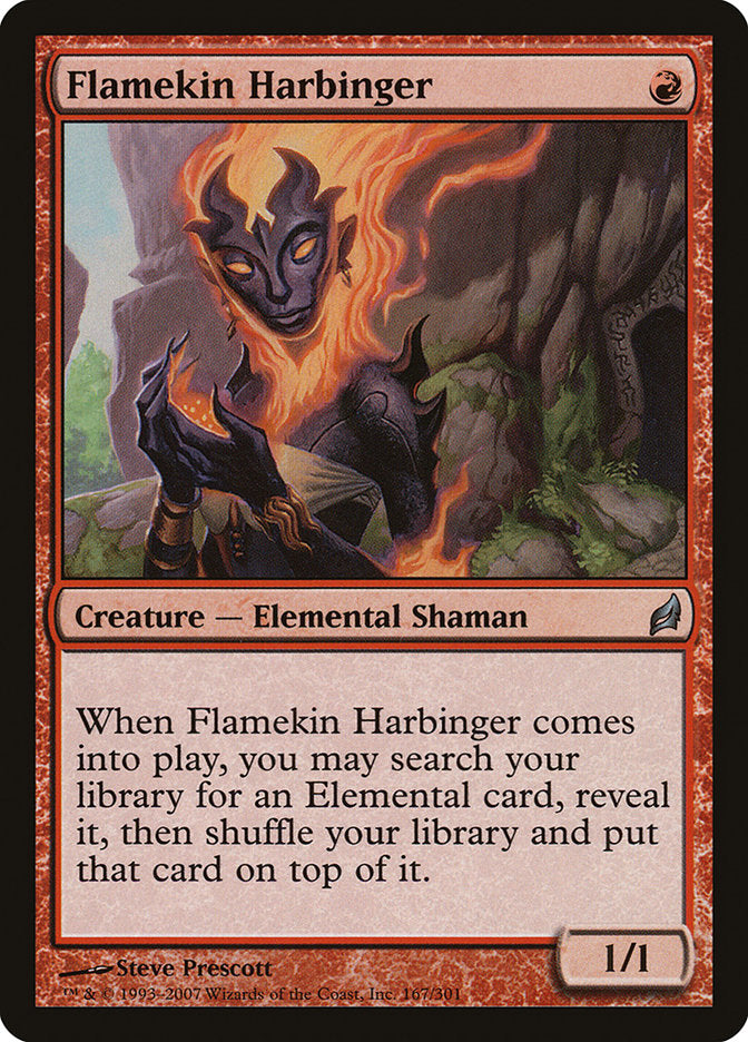 Flamekin Harbinger 167/301 (Lorwyn) 