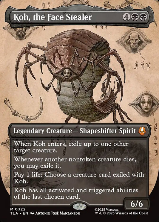 Koh, the Face Stealer  322/286 (Avatar: The Last Airbender)  - Borderless