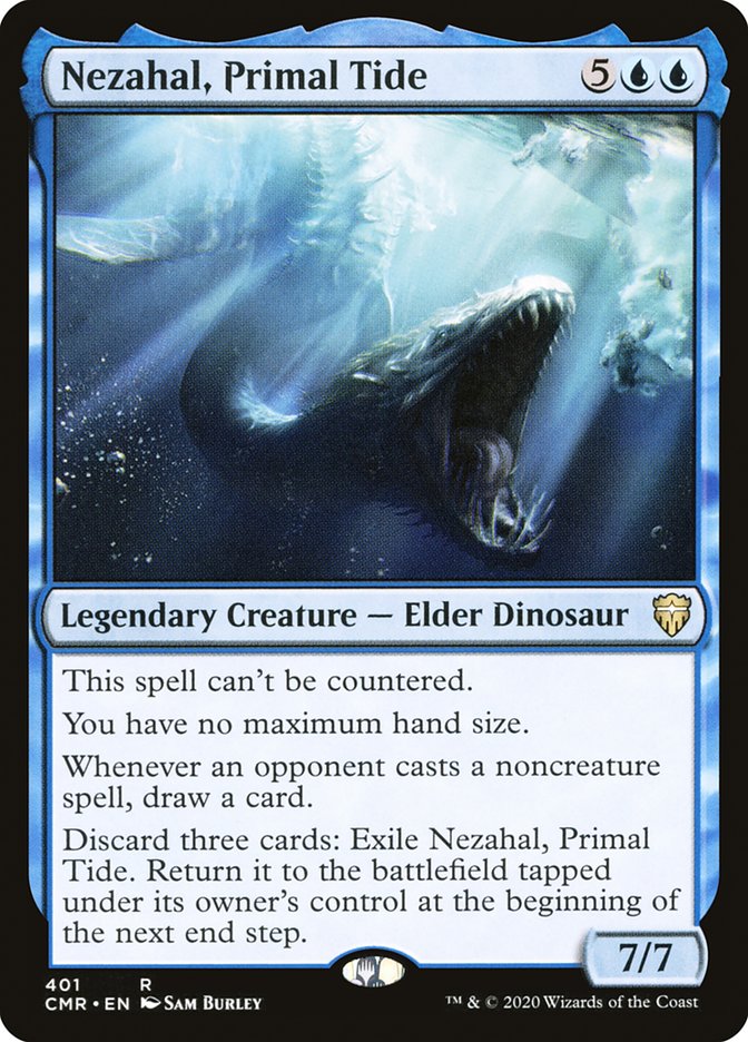 Nezahal, Primal Tide 401 (Commander Legends) 