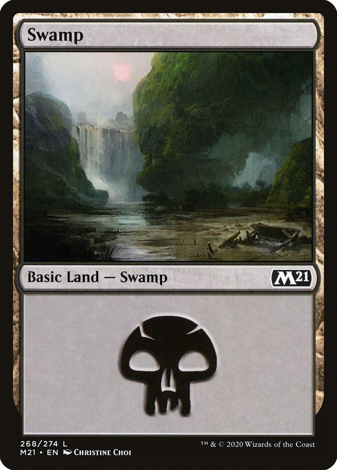 Swamp 268/274 (Core Set 2021) 