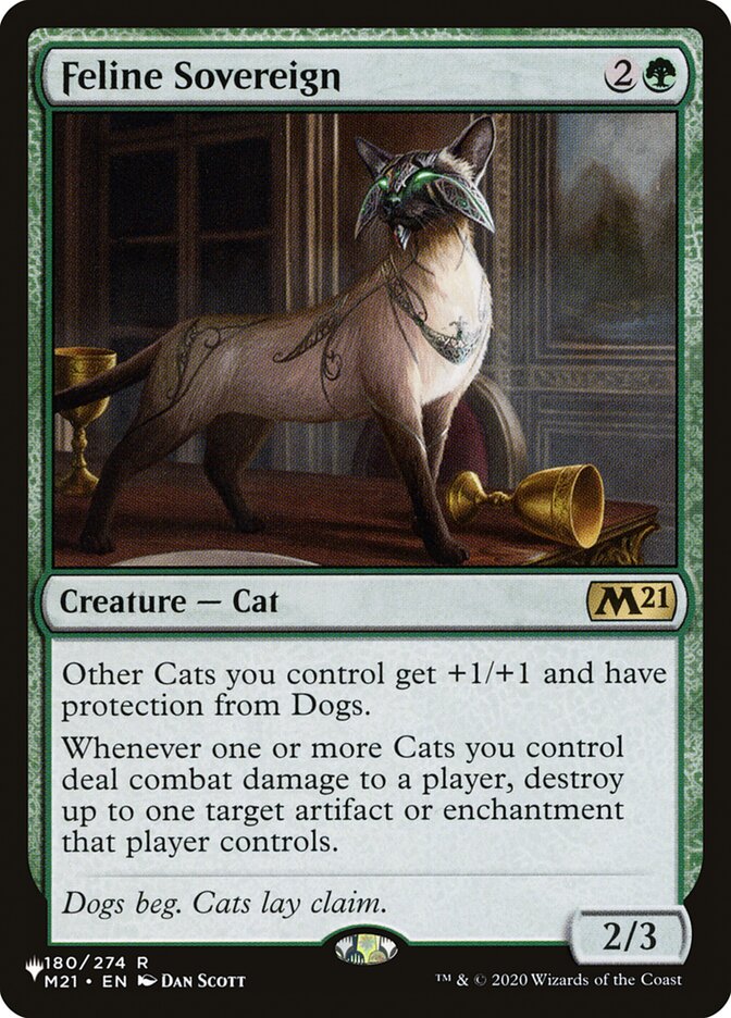 Feline Sovereign 180 (The List Reprints) 