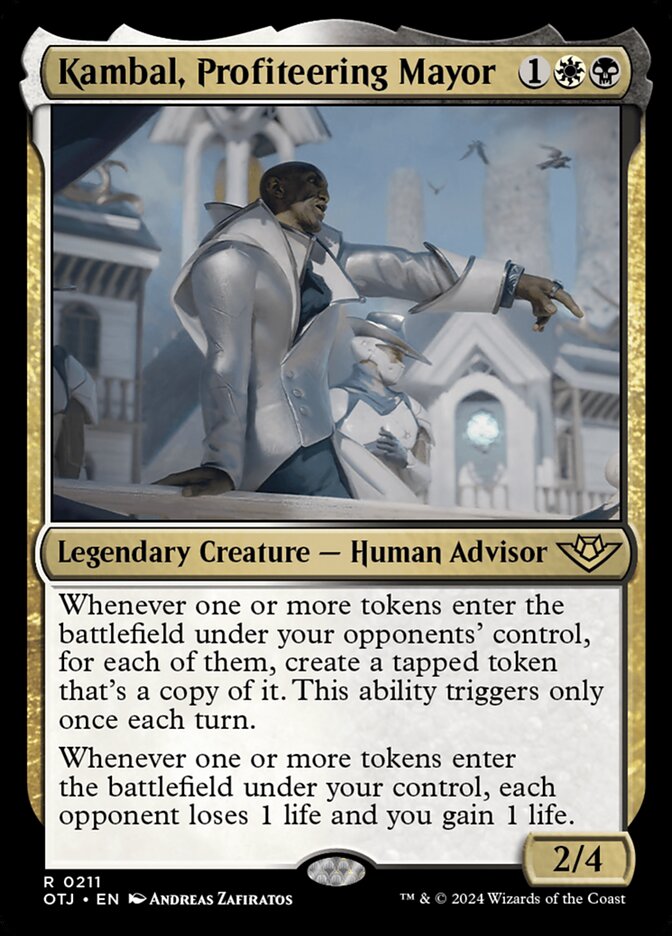 Kambal, Profiteering Mayor 211 (Outlaws of Thunder Junction) 