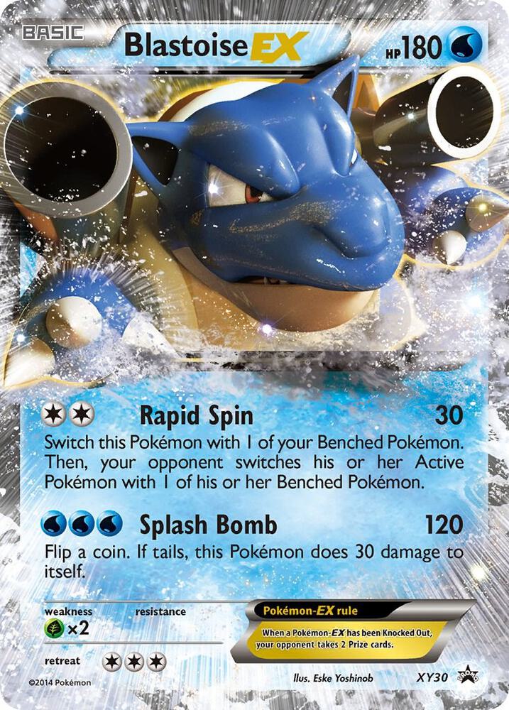 Blastoise EX XY30 (XY Promos)  - Holofoil