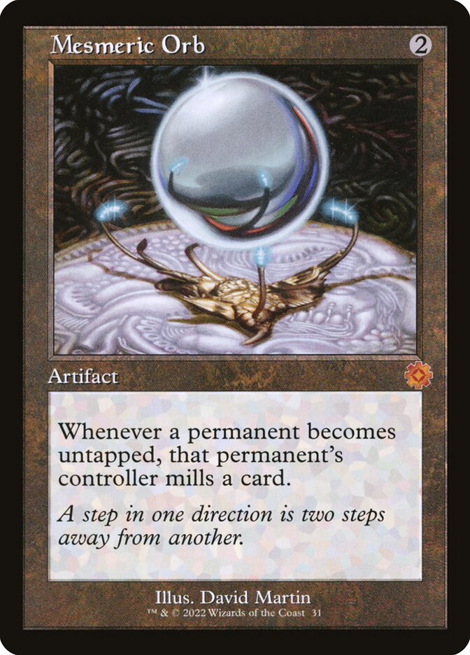 Mesmeric Orb 31 (The Brothers' War: Retro Frame Artifacts) 