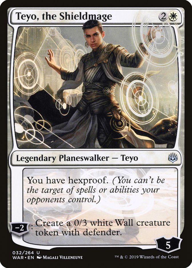 Teyo, the Shieldmage 32/264 (War of the Spark) 