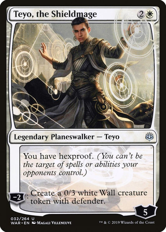 Teyo, the Shieldmage 32/264 (War of the Spark) 