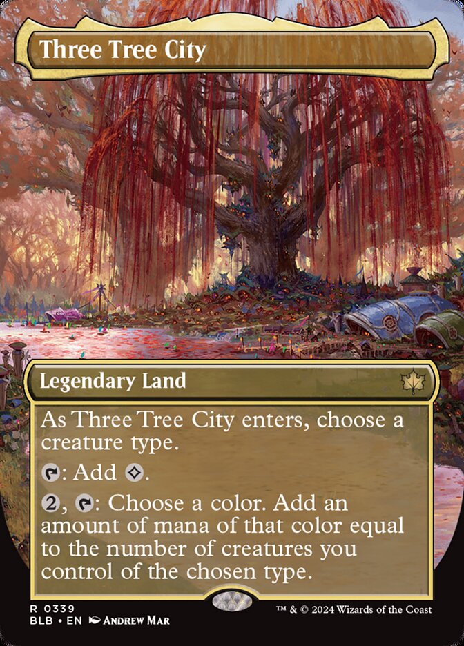 Three Tree City 339 (Bloomburrow)  - Borderless