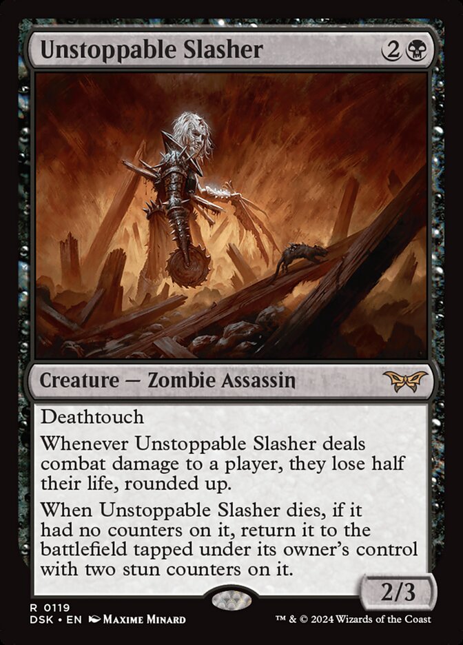 Unstoppable Slasher 0119 119 (Duskmourn: House of Horror) 