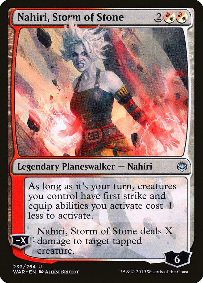 Nahiri, Storm of Stone 233/264 (War of the Spark) 