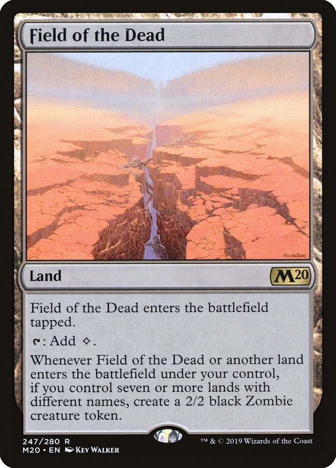 Field of the Dead 247/280 (Core Set 2020) 