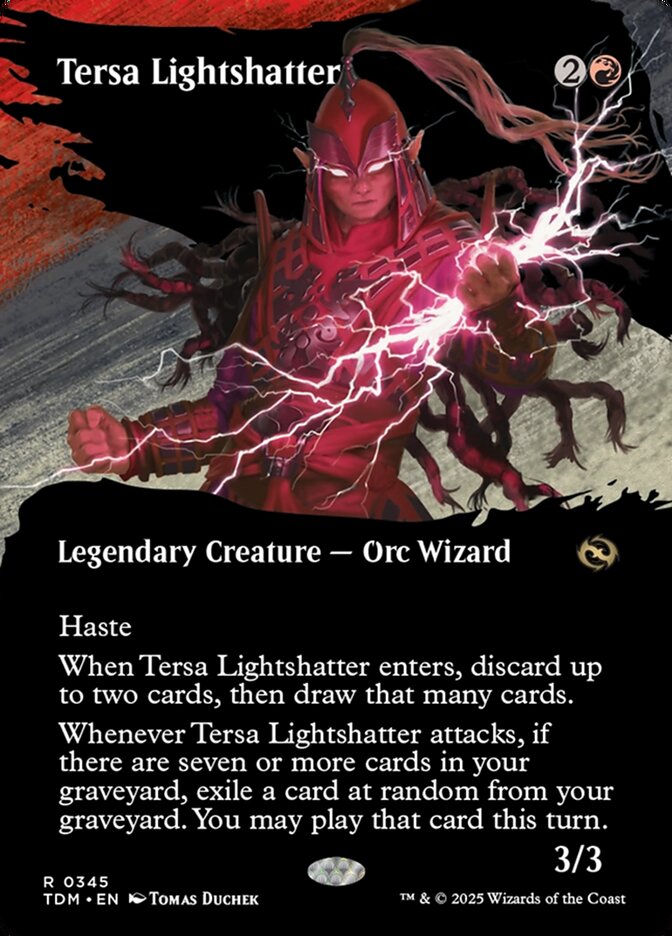 Tersa Lightshatter 345 (Tarkir: Dragonstorm)  - Borderless