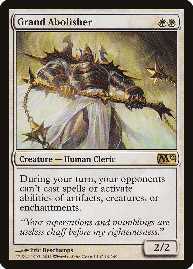 Grand Abolisher 19/249 (Magic 2012 (M12)) 