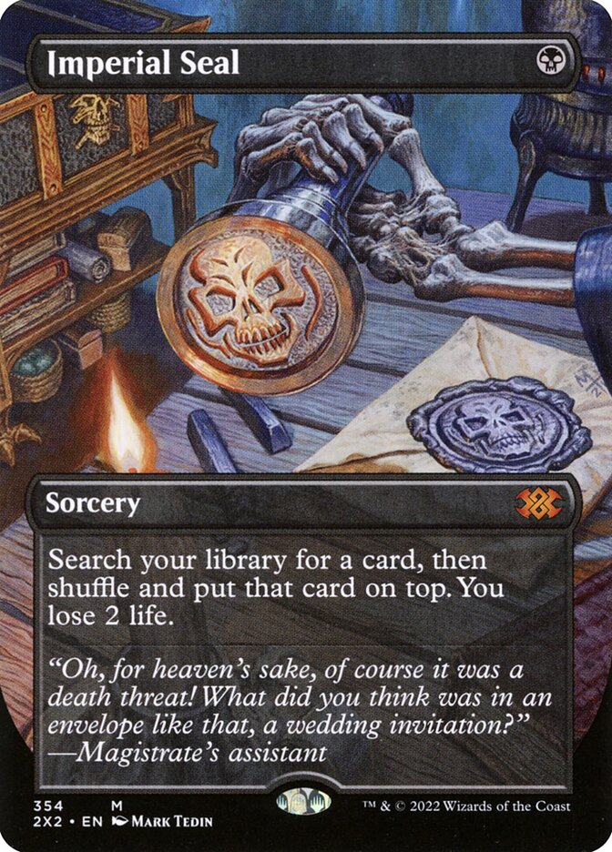 Imperial Seal 354 (Double Masters 2022)  - Borderless