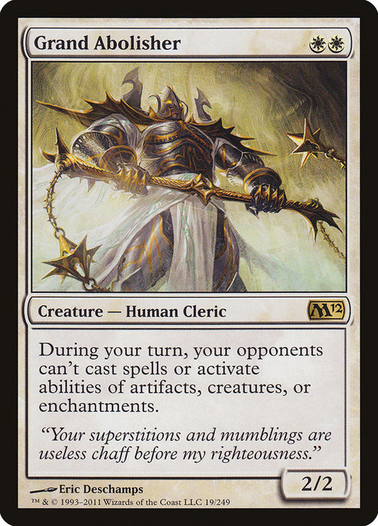 Grand Abolisher 19/249 (Magic 2012 (M12)) 