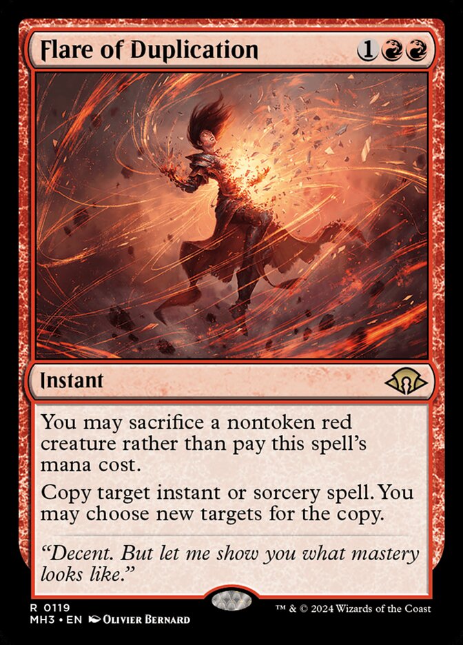 Flare of Duplication 119 (Modern Horizons 3) 