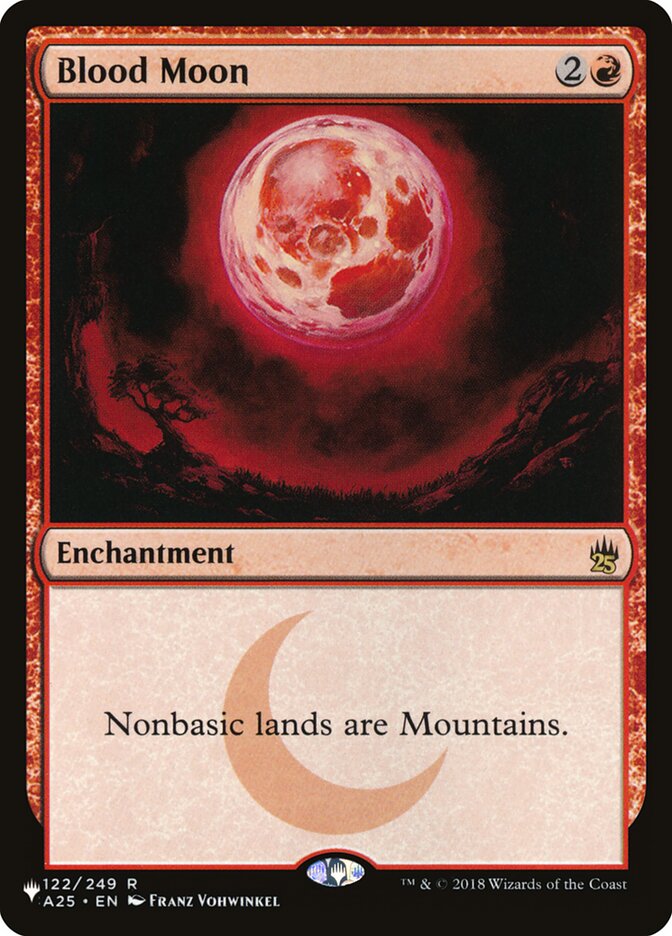 Blood Moon A25-122/5075 (The List Reprints) 