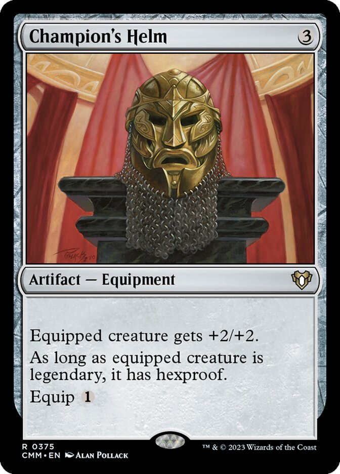 Champion's Helm 375 (Commander Masters) 
