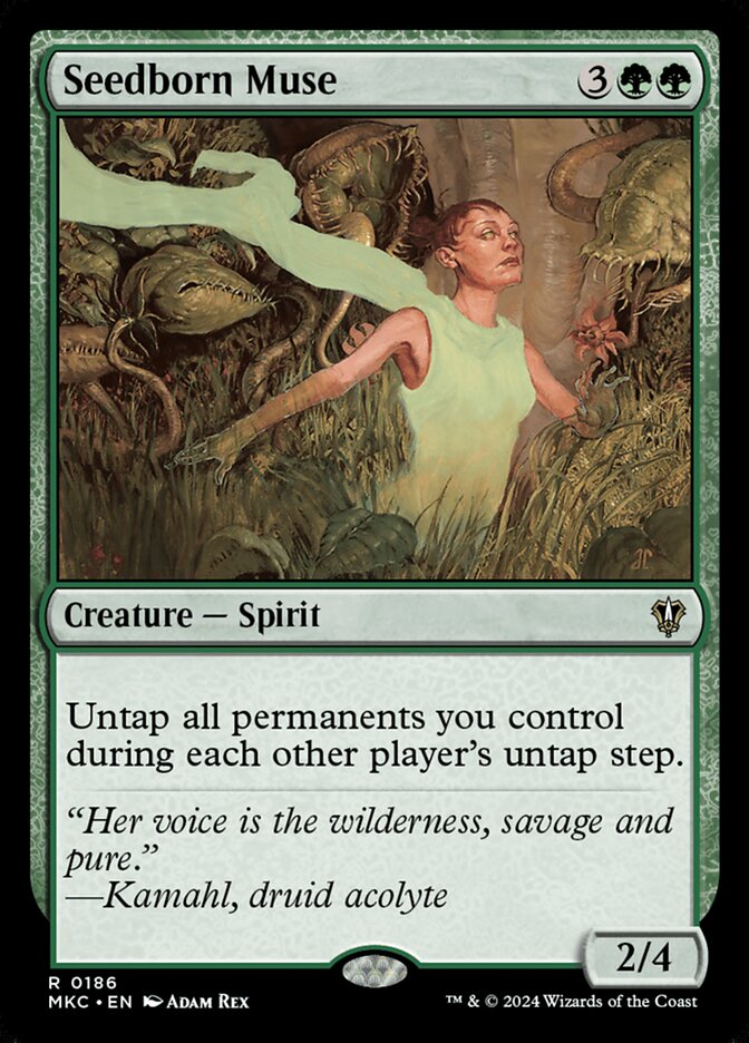 Seedborn Muse 186/311 (Commander: Murders at Karlov Manor) 