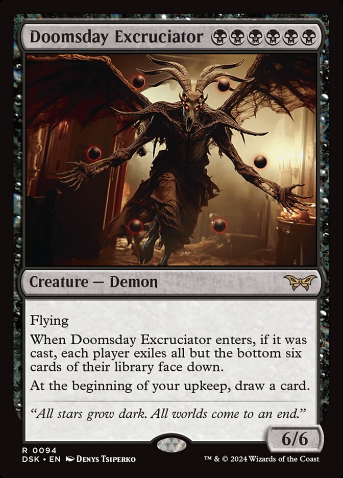 Doomsday Excruciator 94/286 (Duskmourn: House of Horror)  - Foil