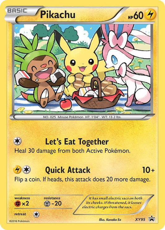 Pikachu XY95 (XY Promos)  - Holofoil