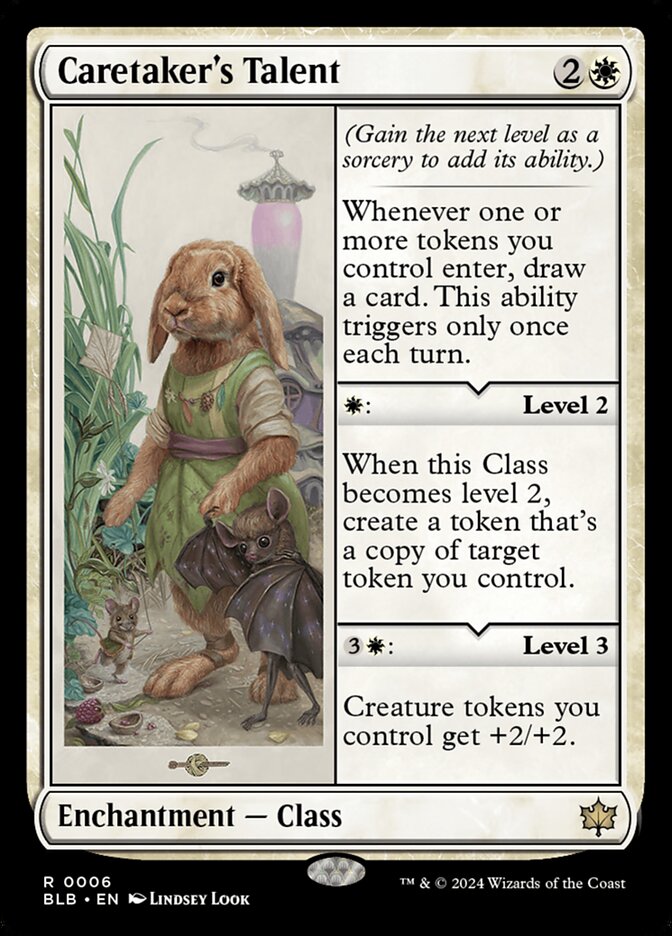 Caretaker's Talent 6 (Bloomburrow) 