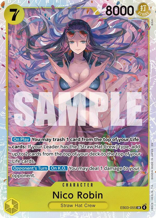 Nico Robin EB03-055 ()  - Foil
