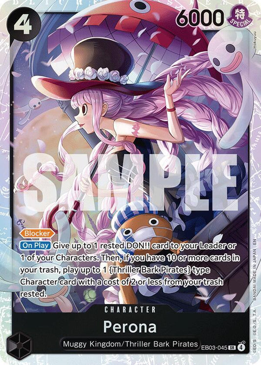Perona EB03-045 (Extra Booster: One Piece Heroines Edition)  - Foil