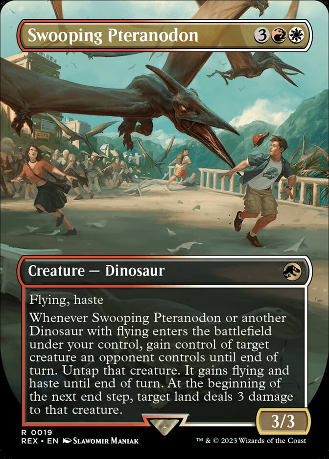 Swooping Pteranodon 19 (Universes Beyond: Jurassic World Collection)  - Borderless